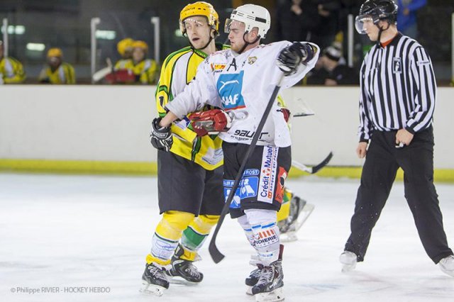Photo hockey match Viry-Châtillon - Colmar le 14/12/2013