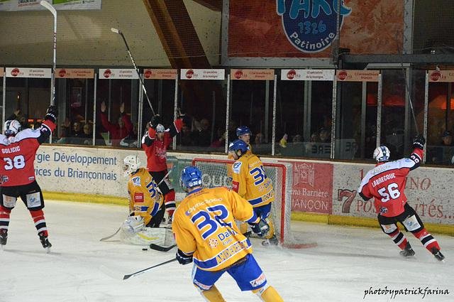 Photo hockey match Briançon  - Dijon  le 14/12/2013