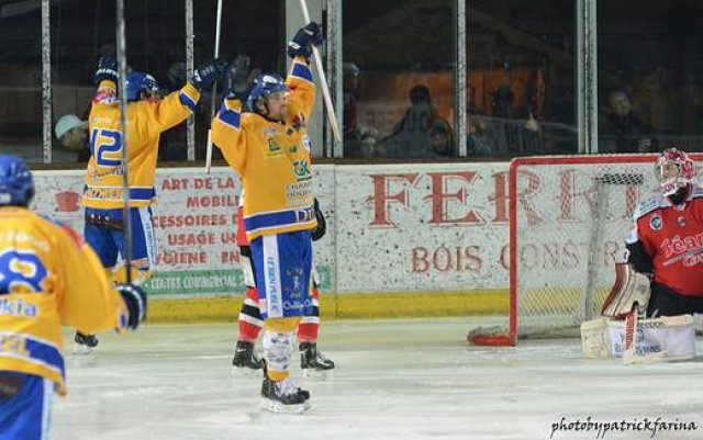 Photo hockey match Briançon  - Dijon  le 14/12/2013