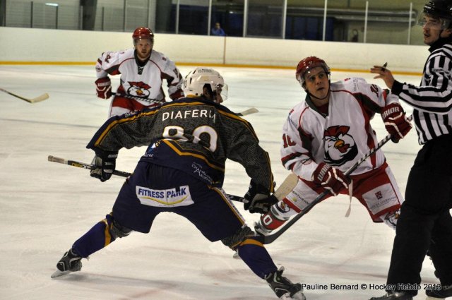 Photo hockey match Reims* - Courbevoie  le 14/12/2013