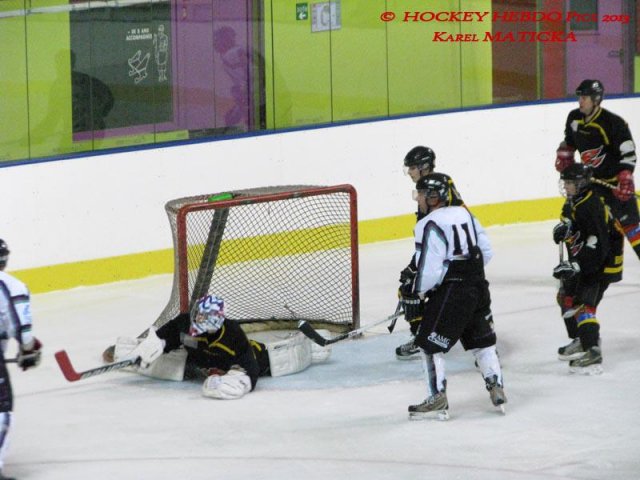 Photo hockey match Besançon - Dammarie-les-Lys le 21/12/2013