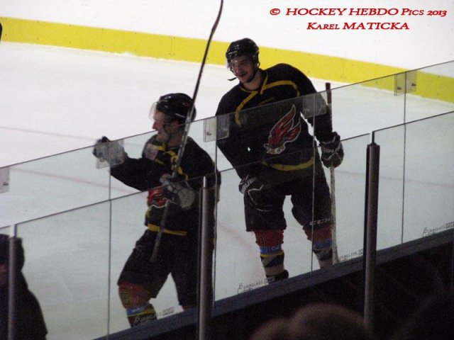 Photo hockey match Besançon - Dammarie-les-Lys le 21/12/2013