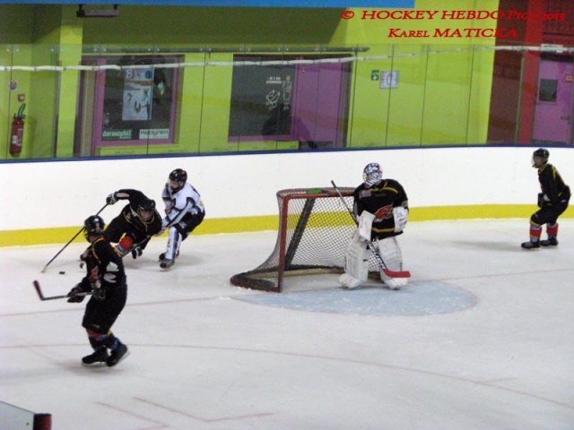 Photo hockey match Besançon - Dammarie-les-Lys le 21/12/2013