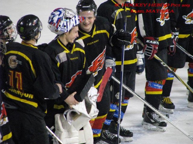 Photo hockey match Besançon - Dammarie-les-Lys le 21/12/2013