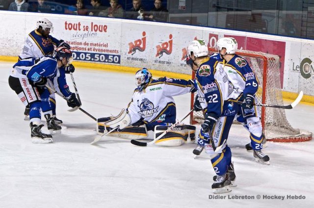 Photo hockey match Nantes - Reims* le 21/12/2013