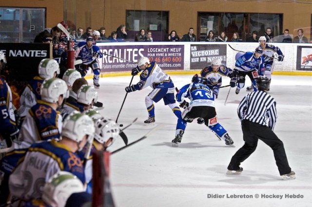 Photo hockey match Nantes - Reims* le 21/12/2013
