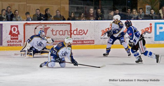 Photo hockey match Nantes - Reims* le 21/12/2013