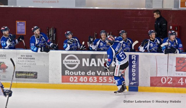 Photo hockey match Nantes - Reims* le 21/12/2013