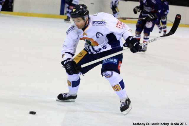 Photo hockey match Brest  - Chamonix  le 21/12/2013