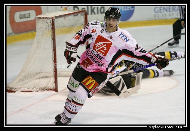 Photo hockey match Rouen - Amiens  le 06/12/2008