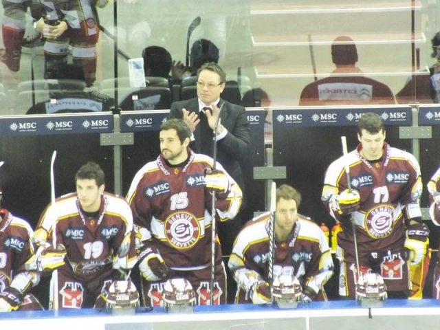 Photo hockey reportage LNA : Genève, une défaite qui fait mal