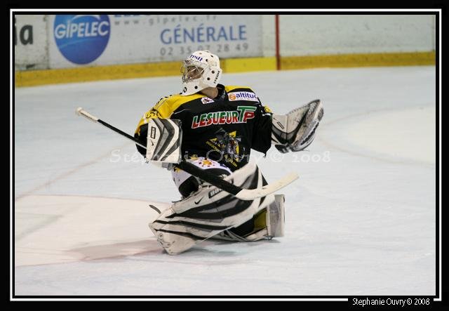 Photo hockey match Rouen - Amiens  le 06/12/2008