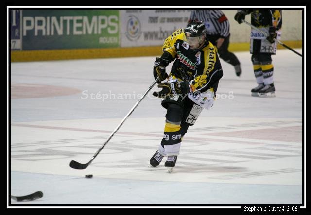 Photo hockey match Rouen - Amiens  le 06/12/2008