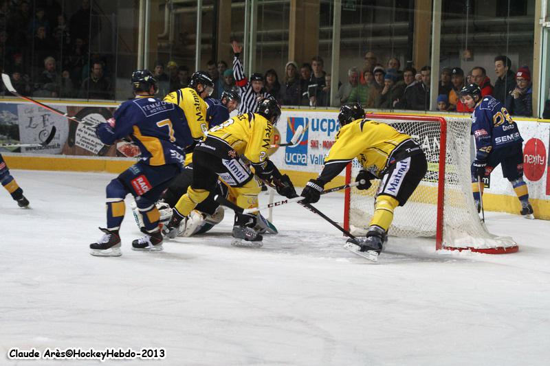 Chamonix  4 - 5 Rouen