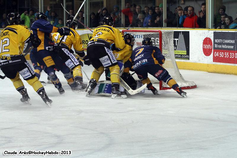 Chamonix  4 - 5 Rouen