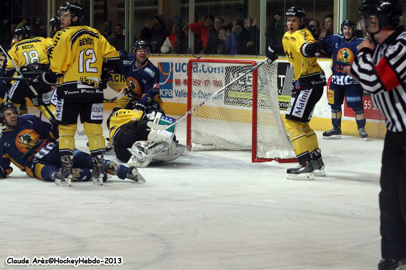 Chamonix  4 - 5 Rouen