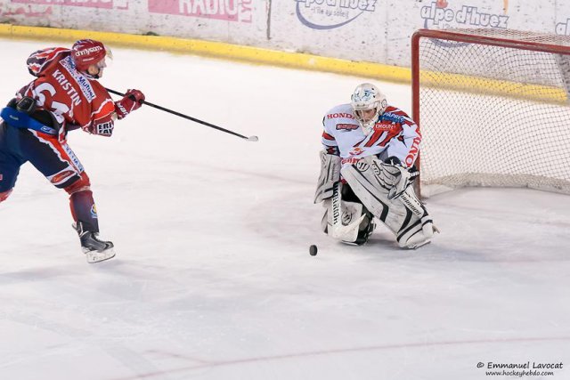 Photo hockey match Lyon - Cholet  le 28/12/2013