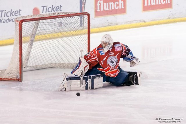 Photo hockey match Lyon - Cholet  le 28/12/2013