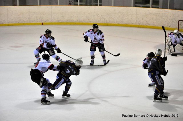 Photo hockey match Reims* - Mulhouse le 28/12/2013