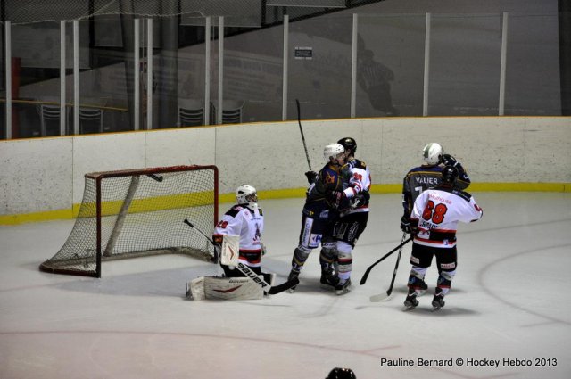 Photo hockey match Reims* - Mulhouse le 28/12/2013