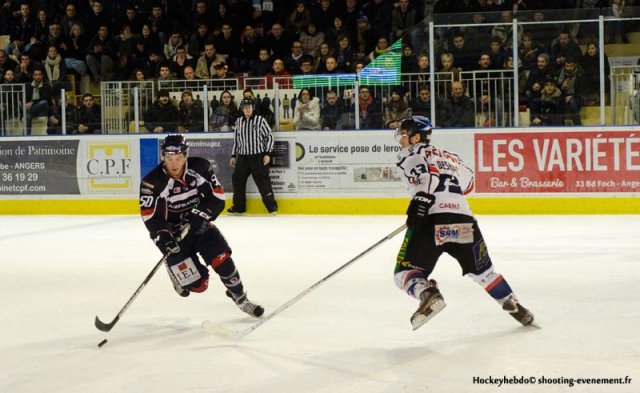 Photo hockey match Angers  - Caen  le 29/12/2013
