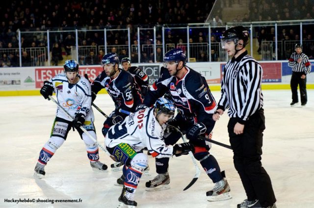 Photo hockey match Angers  - Caen  le 29/12/2013
