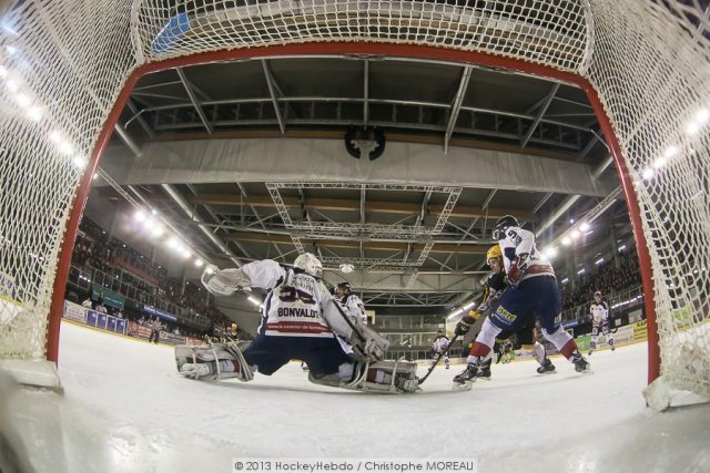 Photo hockey match Strasbourg  - Grenoble  le 04/01/2014