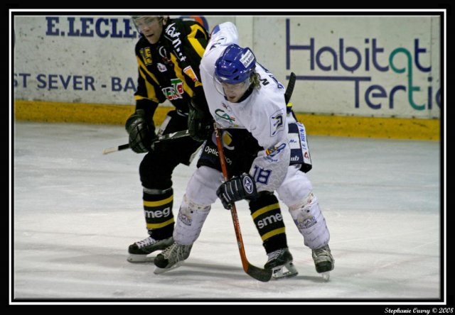 Photo hockey match Rouen - Dijon  le 08/03/2008