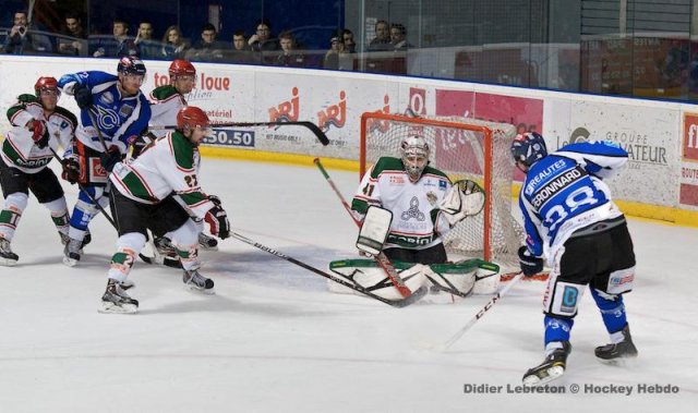 Photo hockey match Nantes - Mont-Blanc le 04/01/2014
