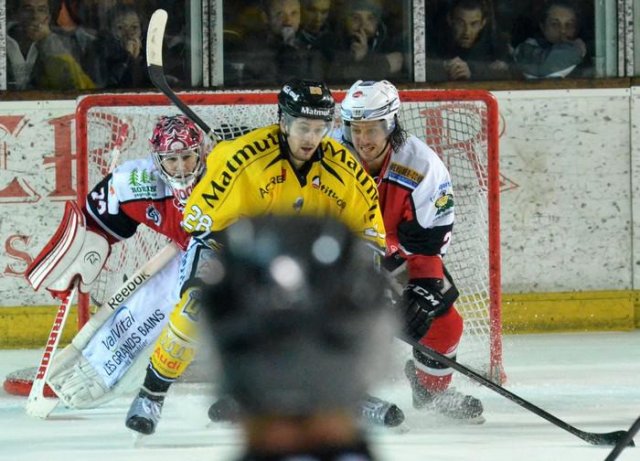 Photo hockey match Briançon  - Rouen le 07/01/2014