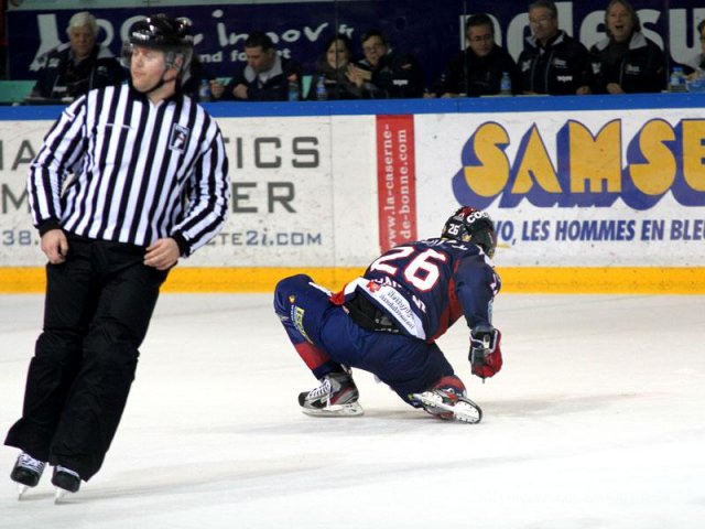 Photo hockey match Grenoble  - Dijon  le 11/01/2014