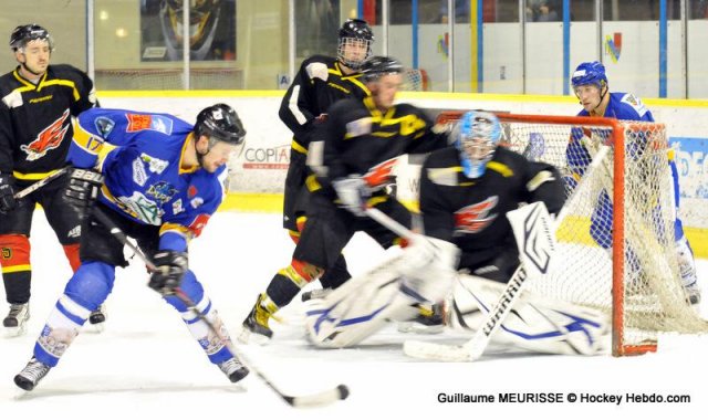 Photo hockey match Dijon II - Besançon le 11/01/2014