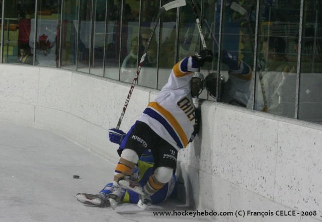 Photo hockey match Gap  - Garges-lès-Gonesse le 06/12/2008