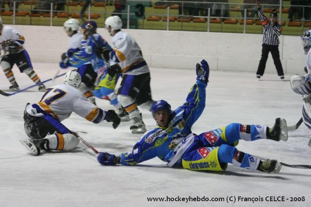 Photo hockey match Gap  - Garges-lès-Gonesse le 06/12/2008
