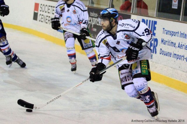Photo hockey match Brest  - Caen  le 11/01/2014