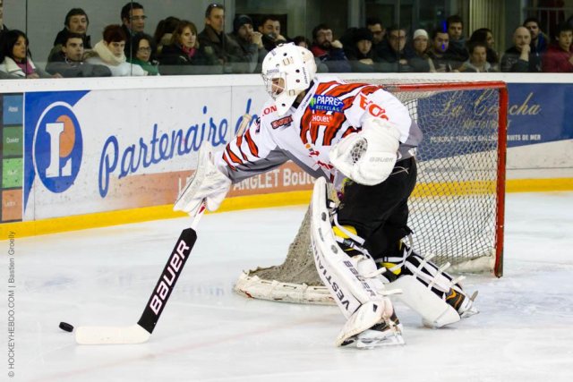 Photo hockey match Anglet - Cholet  le 11/01/2014