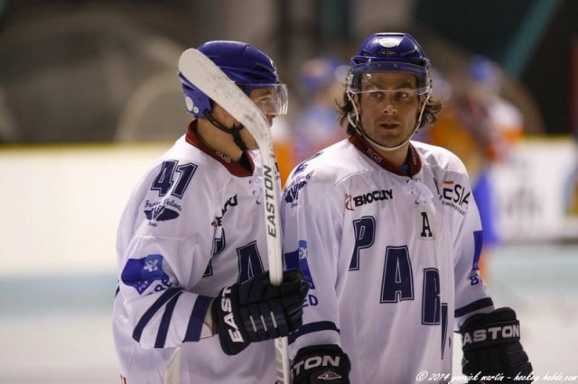 Photo hockey match Clermont-Ferrand - Paris (FV) le 11/01/2014