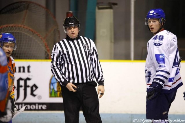 Photo hockey match Clermont-Ferrand - Paris (FV) le 11/01/2014