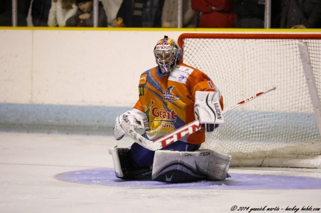 Photo hockey match Clermont-Ferrand - Paris (FV) le 11/01/2014