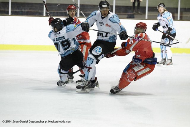 Photo hockey match Valence - Tours  le 11/01/2014