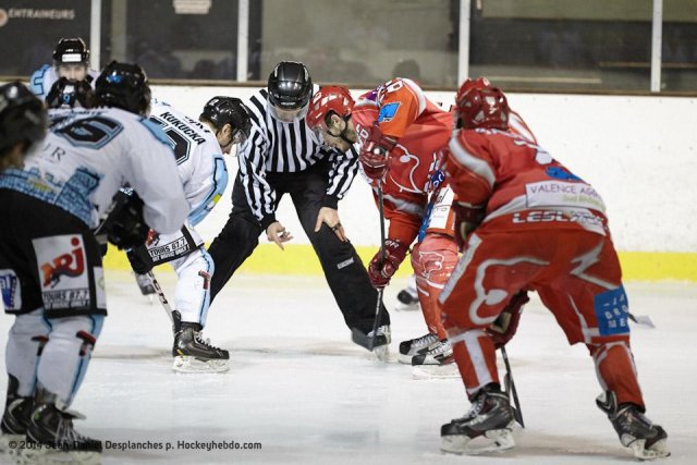 Photo hockey match Valence - Tours  le 11/01/2014
