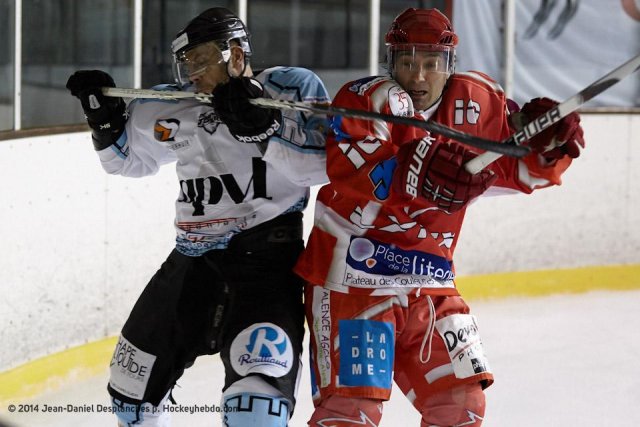 Photo hockey match Valence - Tours  le 11/01/2014