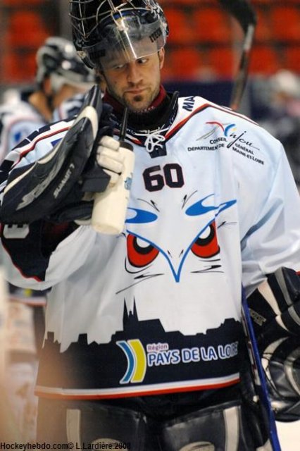 Photo hockey match Grenoble  - Angers  le 09/12/2008