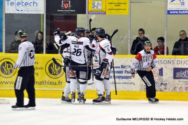 Photo hockey match Dijon  - Angers  le 14/01/2014