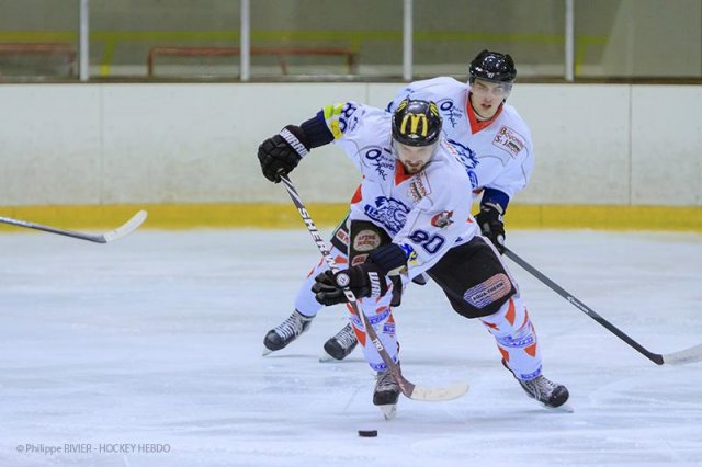 Photo hockey match Evry  - Compiègne le 18/01/2014