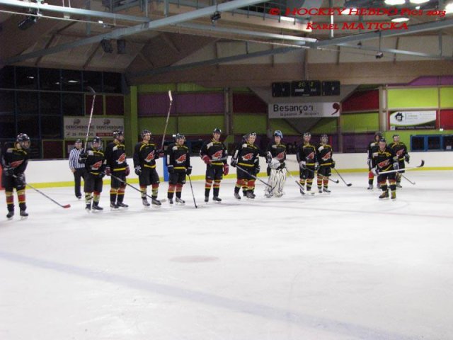 Photo hockey match Besançon - Viry-Châtillon le 18/01/2014