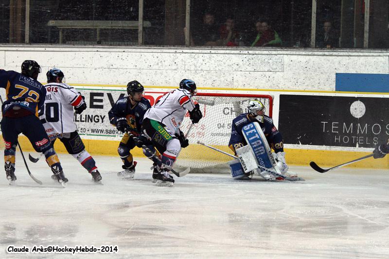 Chamonix  6 - 3 Caen 