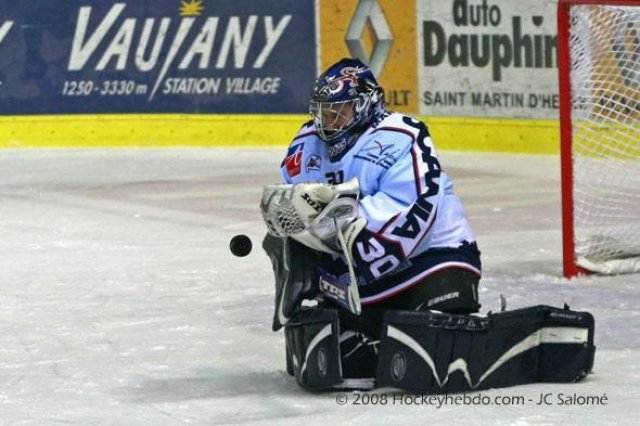Photo hockey match Grenoble  - Angers  le 09/12/2008
