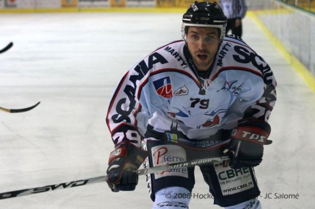 Photo hockey match Grenoble  - Angers  le 09/12/2008