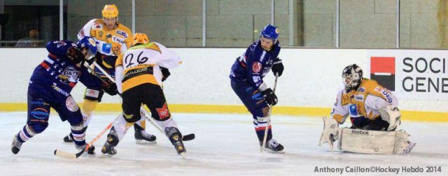 Photo hockey match Brest  - Strasbourg  le 18/01/2014